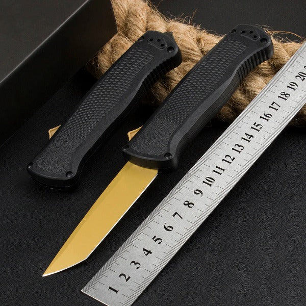 Carbon Fiber Nylon Handle Tactical Knife Outdoor Hunting Pocket Knife - 图片 11