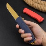Carbon Fiber Nylon Handle Tactical Knife Outdoor Hunting Pocket Knife - 图片 13