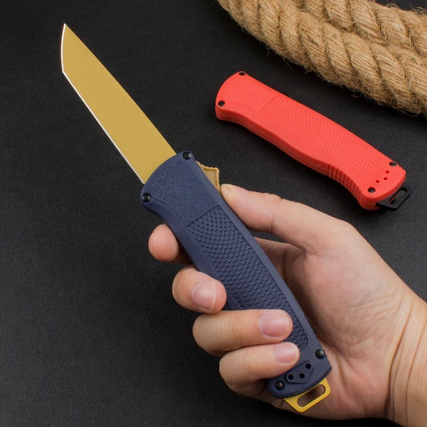 Carbon Fiber Nylon Handle Tactical Knife Outdoor Hunting Pocket Knife - 图片 13
