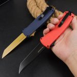 Carbon Fiber Nylon Handle Tactical Knife Outdoor Hunting Pocket Knife - 图片 14