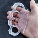 Classic Non-Metallic Knuckle Duster Self-Defense Portable EDC Tool - 图片 10