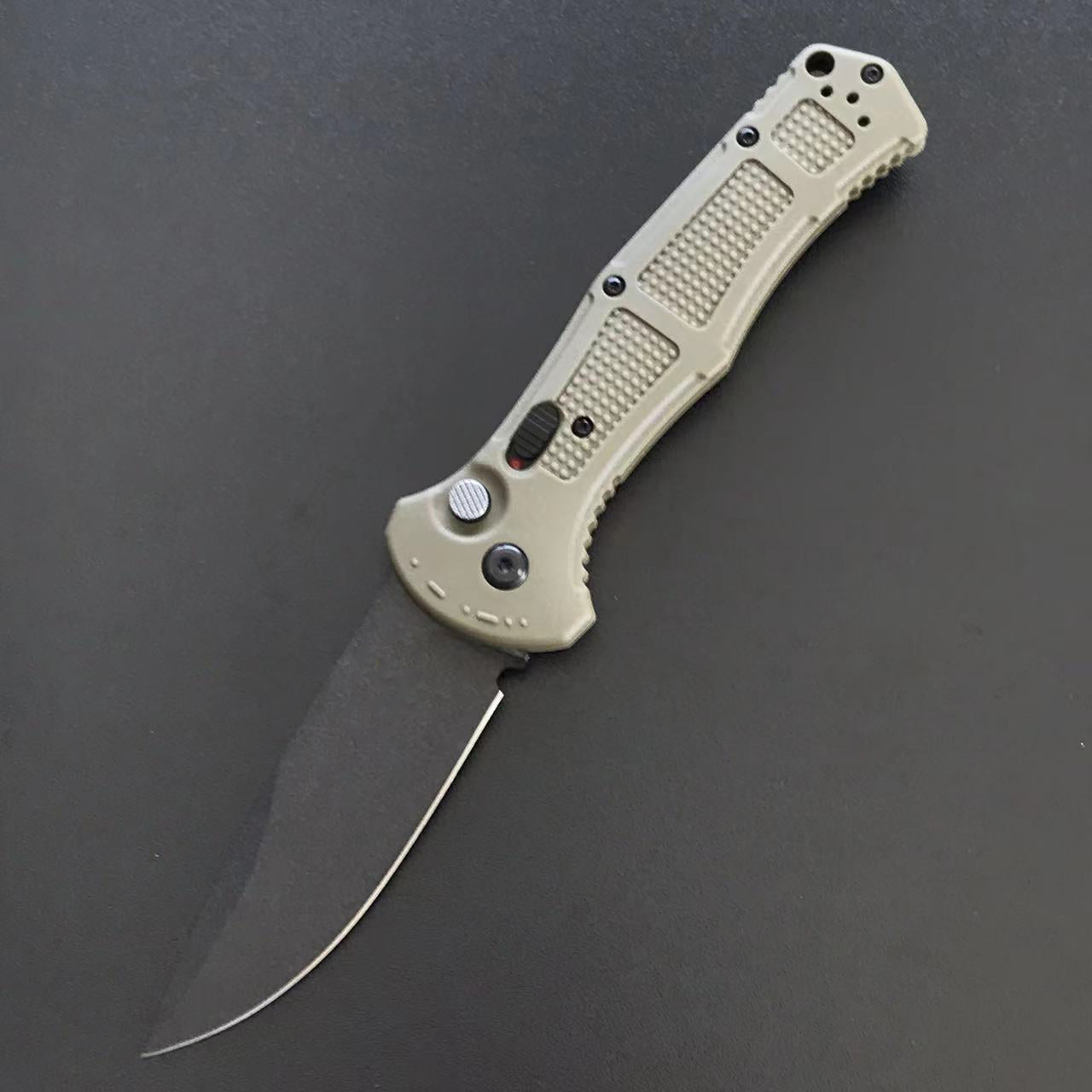 D2 Blade Nylon Fiber Handle Folding Knife Outdoor Hunting Tactical Pocket Knife - 图片 6