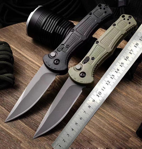 D2 Blade Nylon Fiber Handle Folding Knife Outdoor Hunting Tactical Pocket Knife - 图片 12
