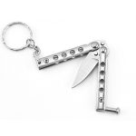 Training Mini Folding Knife with Uncut Blade for Keychain Carry - 图片 6