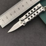 Training Mini Folding Knife with Uncut Blade for Keychain Carry - 图片 4