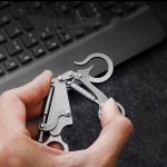 Pocket Blade Keychain with High Rebound for EDC and Personal Defense - 图片 5