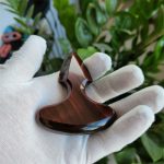 Pure Hand-polished Rosewood Thorn Self-Defense Tool - 图片 8
