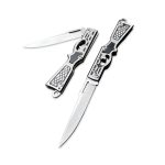 Concealed Blade Mini Folding Knife Keychain Pendant for Stylish Carry - 图片 5