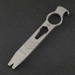 Titanium Alloy Multi-tool Knuckle Duster Crowbar Screwdriver Opener Wrench EDC - 图片 3
