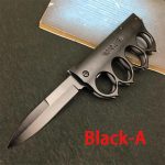 Knuckle Duster Foldable Knife Outdoor Self Defense Tool - 图片 4
