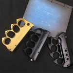Knuckle Duster Foldable Knife Outdoor Self Defense Tool - 图片 8