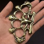 Sheep Skull Knuckle Duster Four Finger Guard - 图片 7