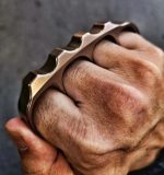 Solid Sturdy Knuckle Duster Self-Defense EDC Tool - 图片 2