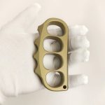 Large Pea Solid Aviation Aluminum Knuckle Duster Self-Defense Tool