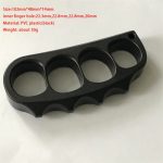 Large Pea Non-Metallic Knuckle Duster Self-Defense Tool - 图片 4