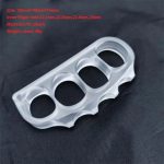 Large Pea Non-Metallic Knuckle Duster Self-Defense Tool - 图片 5
