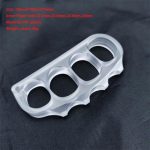 Large Pea Non-Metallic Knuckle Duster Self-Defense Tool - 图片 8