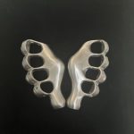 Left Right Hand Steel Knuckle Duster Self-Defense EDC Tool