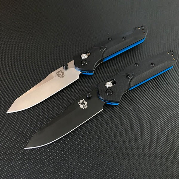 Liome Dual Color G10 Grip Folding Blade Outdoor Tactical Knife EDC Tool - 图片 11