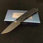 Liome Fiber Grip Folding Blade Outdoor Camping Survival Knife EDC Tool - 图片 2