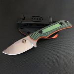 Liome G10 Grip Tactical Fixed Blade Outdoor Hunting Fishing Knife - 图片 3