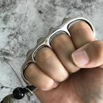 Medium Size Pea Knuckle Duster Self-Defense Tool - 图片 9