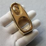 Mini Exquisite Brass Knuckle Duster Window Breaker