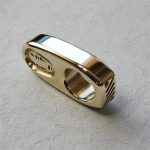 Mini Exquisite Brass Knuckle Duster Window Breaker - 图片 5