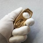 Mini Exquisite Solid Brass Knuckle Duster Self-Defense Tool - 图片 3