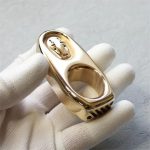 Mini Exquisite Solid Brass Knuckle Duster Self-Defense Tool - 图片 5