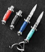 Mini Folding Knife Portable Keychain Outdoor Defense Pocket Knife EDC Tool - 图片 4