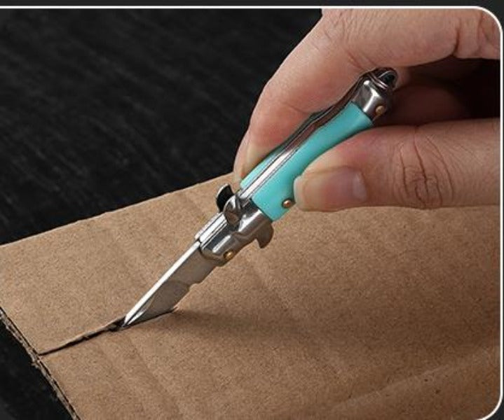 Mini Folding Knife Portable Keychain Outdoor Defense Pocket Knife EDC Tool - 图片 10