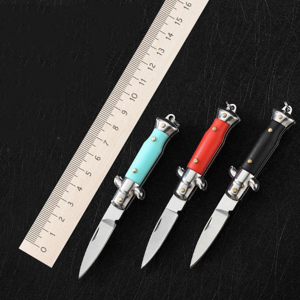 Mini Folding Knife Portable Keychain Outdoor Defense Pocket Knife EDC Tool - 图片 11