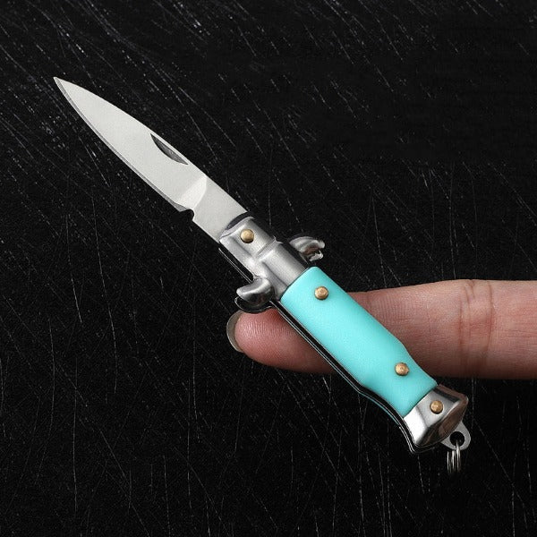 Mini Folding Knife Portable Keychain Outdoor Defense Pocket Knife EDC Tool - 图片 13