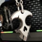 Mini Titanium Knuckle Duster Self-Defense EDC Tool