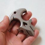 Mini Titanium Knuckle Duster Self-Defense EDC Tool - 图片 6