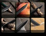 Mini Straight Knife Necklace with Built-in Multi-tool Defense Utility - 图片 7