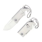 Keychain Folding Knife with Bottle Opener Function and Compact Design - 图片 8
