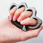 Multi-Style Carbon Fiber Knuckle Duster Security EDC Tool