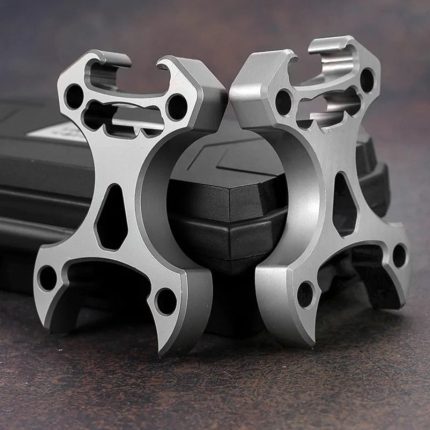 Multi-function Knuckle Duster Self-Defense Tool