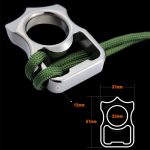 Brass Knuckle Duster for Self-Defense and Bottle Opening - 图片 9