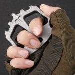 Steel Window Break Knuckle Duster Self Defend Opener - 图片 3