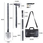 Survival Shovel Multifunctional Soldier Tool for Outdoor Adventures - 图片 3