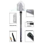 Survival Shovel Multifunctional Soldier Tool for Outdoor Adventures - 图片 5