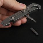 Titanium Multitool Wrench Screwdriver Pry Bar and Bottle Opener Stress Reliever - 图片 4