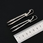 TC4 Titanium Mini Tweezer Keychain - 图片 6
