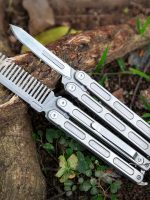 Titanium Butterfly EDC Blade Knife & Bottle Opener - 图片 2