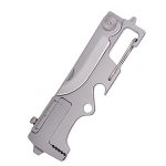 Stainless Steel Multi Tool Mini Knife Bottle Opener Keychain EDC Handy Tool - 图片 4