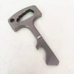 Stainless Steel MultiTool Bottle Opener Knuckle Duster Keychain - 图片 2