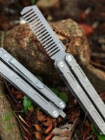 Titanium Butterfly EDC Blade Knife & Bottle Opener - 图片 3